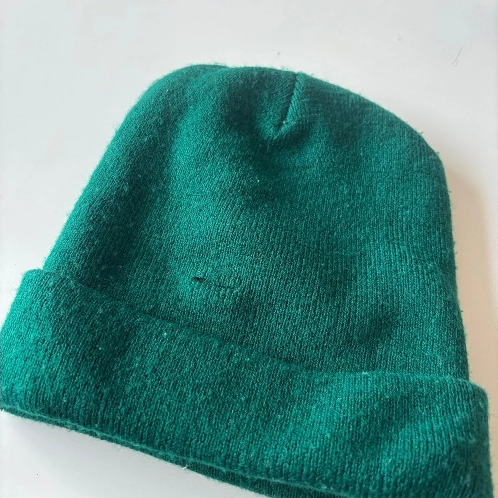 Zara Dark Green Beanie Hat
